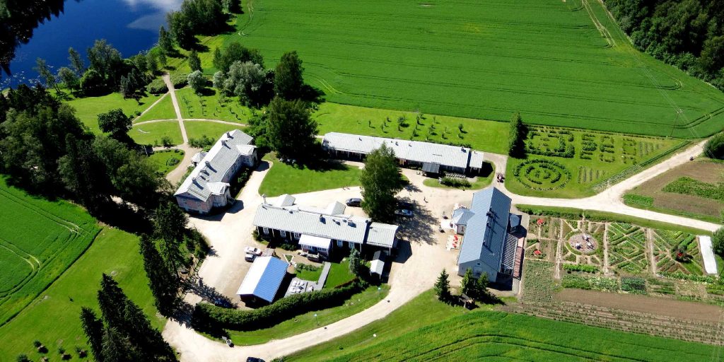 Tertin kartano ilmakuva vaaka